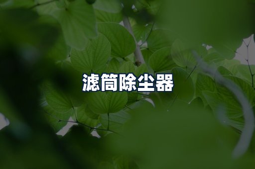 滤筒除尘器