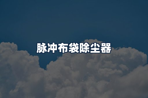 脉冲布袋除尘器